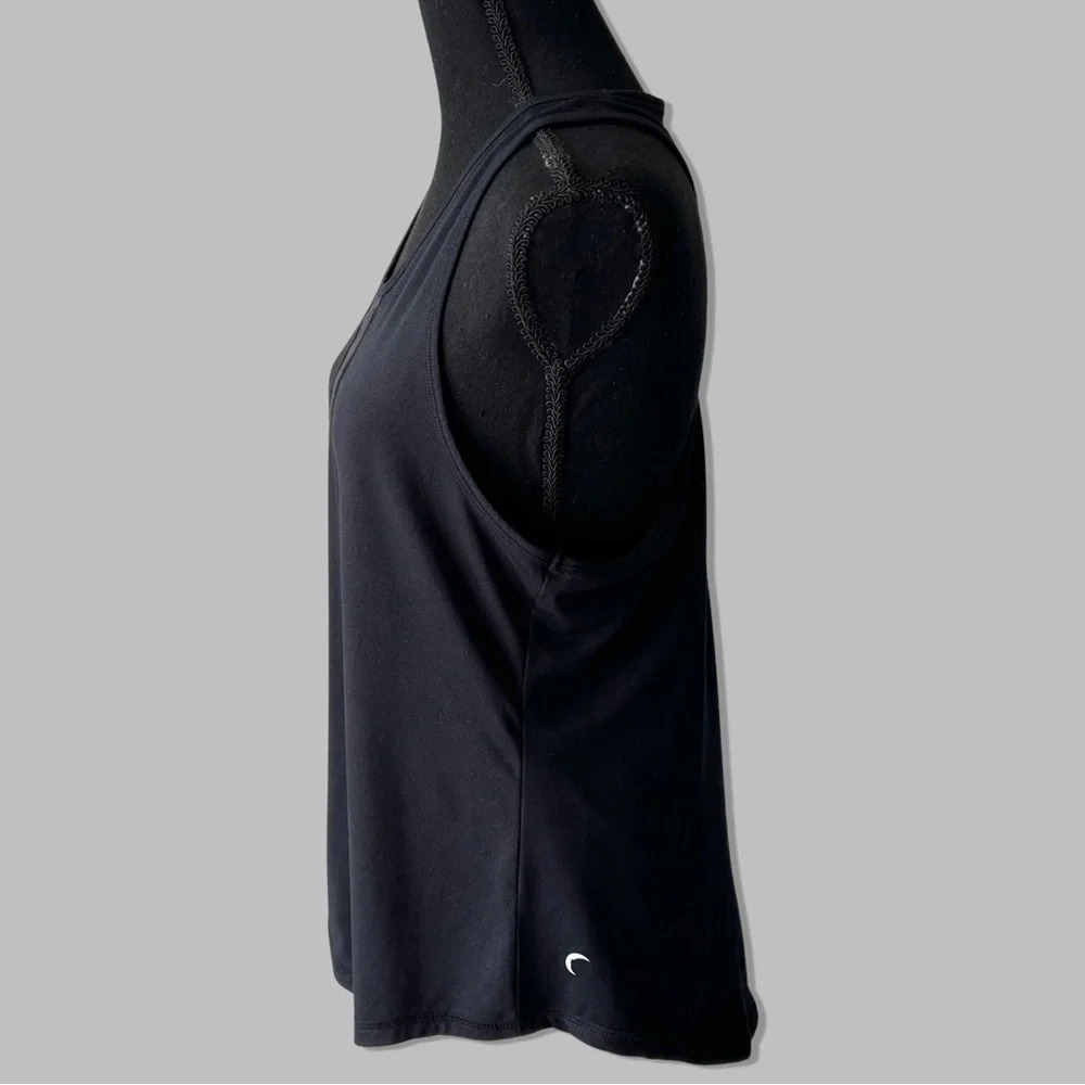 Zyia Active Effortless Tank Top in  Black - Picture 5 of 16